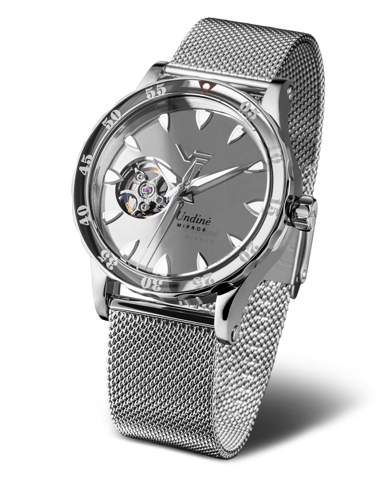 Vostok Europe Undine NH38-515A765B Damenuhr • Offene Unruh • K1 Sicherheitsglas