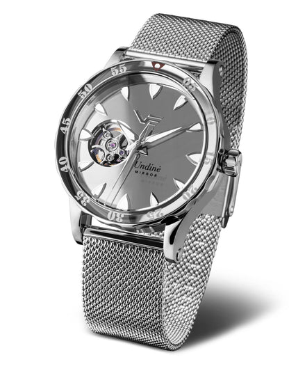 Vostok Europe Undine NH38-515A765B Damenuhr • Offene Unruh • K1 Sicherheitsglas