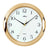 Atlanta Wanduhr 30 cm Ø Kunststoff • Geräuschlos • Modernes Design