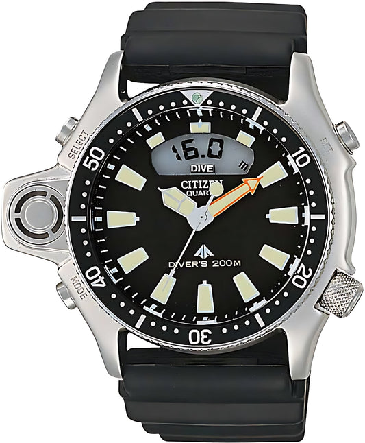 Citizen Promaster Marine JP2000-08E Uhr • Tiefenmesser • 20 Bar