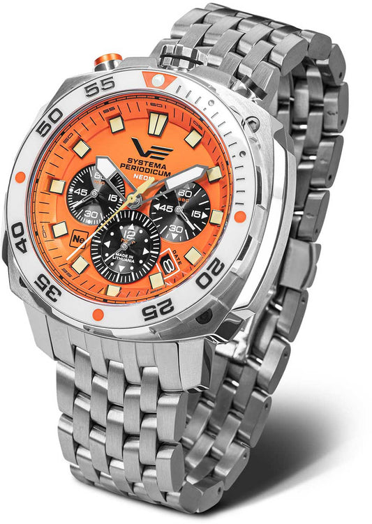 Vostok Europe Systema Periodicum VK67-650A723B Herrenuhr • K1 Glas • Massiv