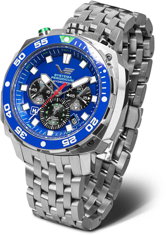 Vostok Europe VK67-650A720B Herren Uhr • Mecha-Quarz • 20 Bar