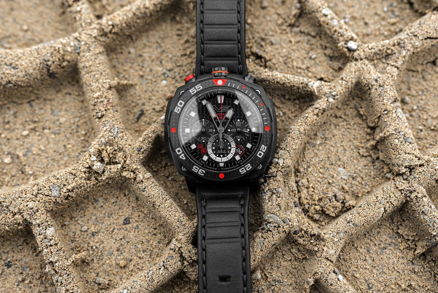 Vostok Europe Systema Periodicum VK67-650J740 Herrenuhr • K1 Sicherheitsglas • 20 ATM