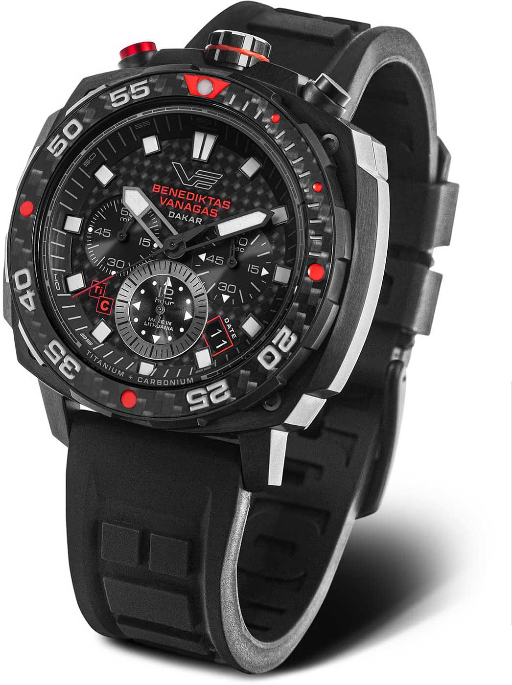 Vostok Europe Systema Periodicum VK67-650J740 Herrenuhr • K1 Sicherheitsglas • 20 ATM