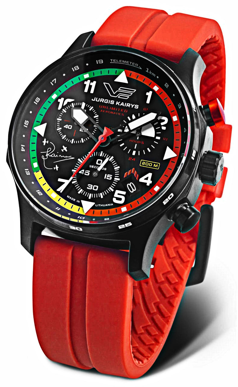 Vostok Europe Expedition Jurgis Kairys VK68-592C775 Men's Watch • K1 Safety Glass • 20 ATM