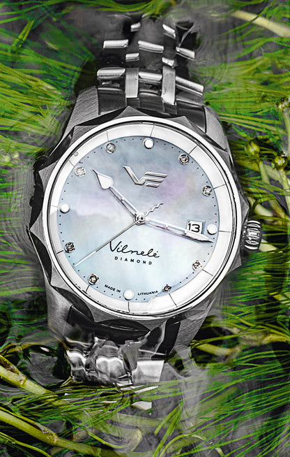 Vostok Europe Vilnelė VS42-125A755B Damenuhr • Solar-Antrieb • Saphirglas