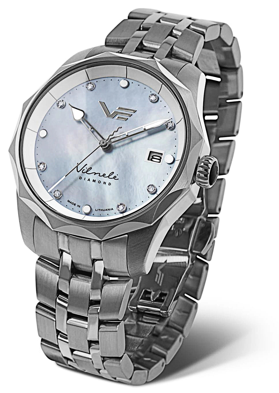 Vostok Europe Vilnelė VS42-125A755B Damenuhr • Solar-Antrieb • Saphirglas