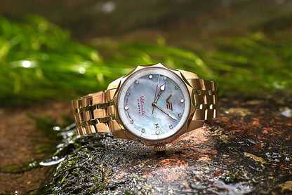 Vostok Europe Vilnelė VS42-125B754B Damenuhr • Solar-Antrieb • Saphirglas