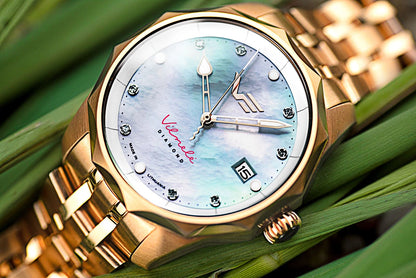 Vostok Europe Vilnelė VS42-125B754B Damenuhr • Solar-Antrieb • Saphirglas