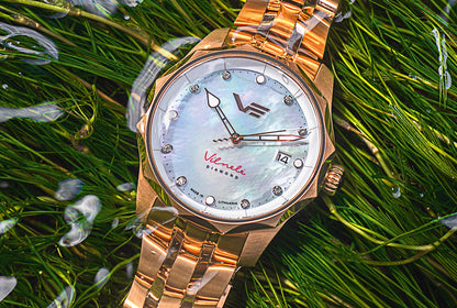 Vostok Europe Vilnelė VS42-125B754B Damenuhr • Solar-Antrieb • Saphirglas