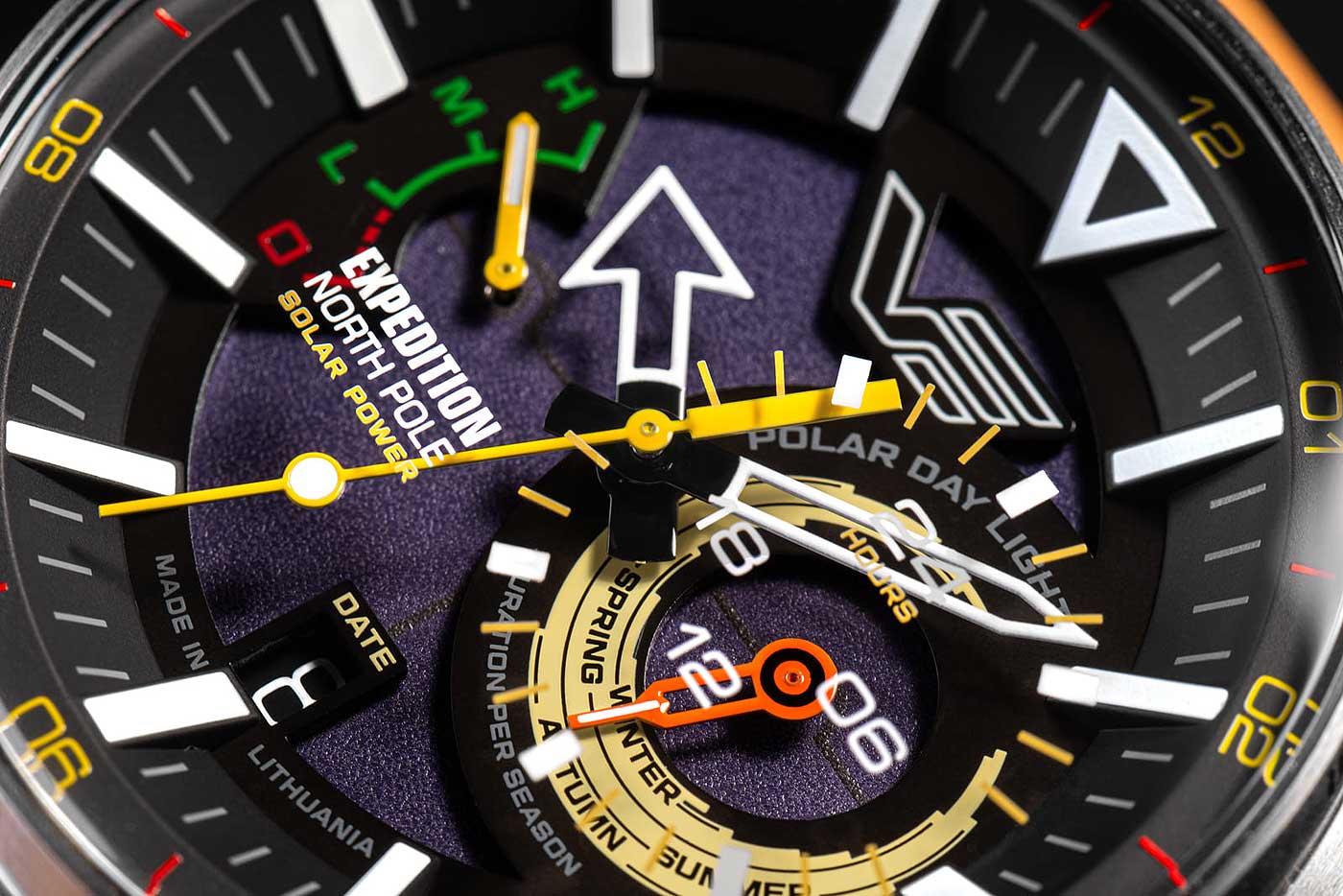 Vostok Europe VS57-595A735 Men's Watch • Solar • K1 Crystal