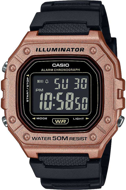 Casio W-218HM-5BVEF Uhr • Robustheit • Langlebigkeit