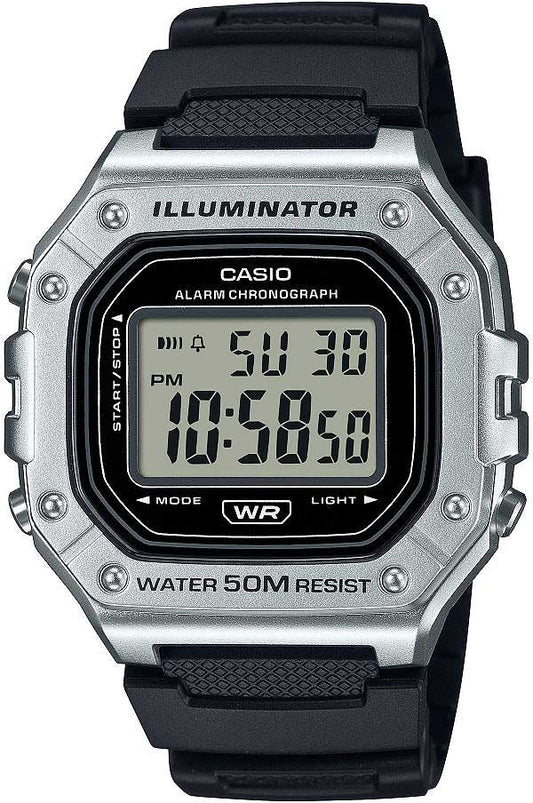 Casio Collection W-218HM-7AVEF Herren Uhr • Quarz • Robustes Resin-Gehäuse