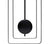 AMS Wall Clock 50x23x5 cm Wood and Metal • Quartz Movement • Modern Design
