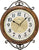 AMS Wall Clock 37 cm Ø Wood • Westminster Chime • Quartz Movement