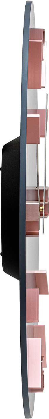 Wanduhr modern Gehäusedurchmesser 40 cm - AMS Modell: 9590