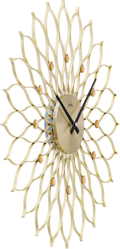 AMS Wall Clock Metal • Precise Time Display • Modern Design