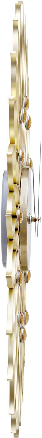 AMS Wall Clock Metal • Precise Time Display • Modern Design