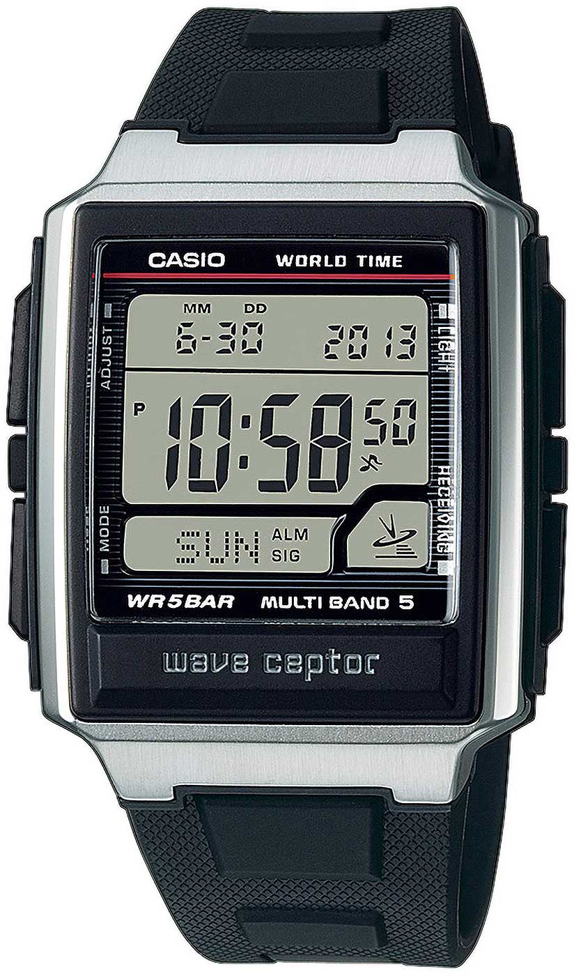 Casio Collection WV-59R-1AEF Herrenuhr • Präziser Funkempfang • Automatische Zeitanpassung
