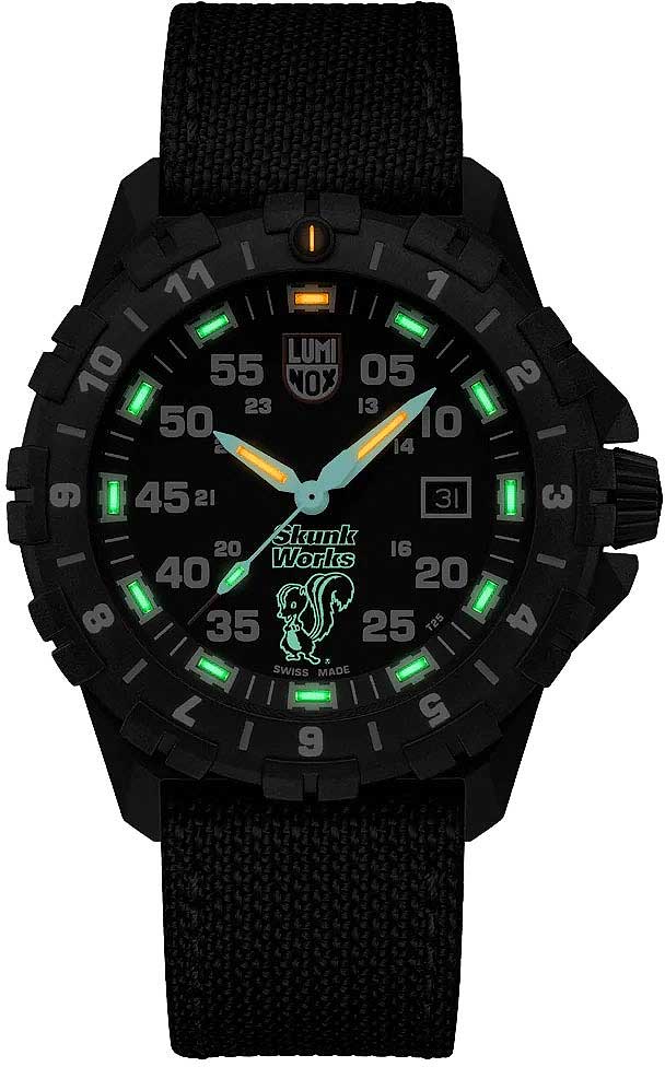 Luminox F-117 Nighthawk X Skunk Works XA.6442.H Herren Uhr • LLT Leuchttechnologie • Saphirglas