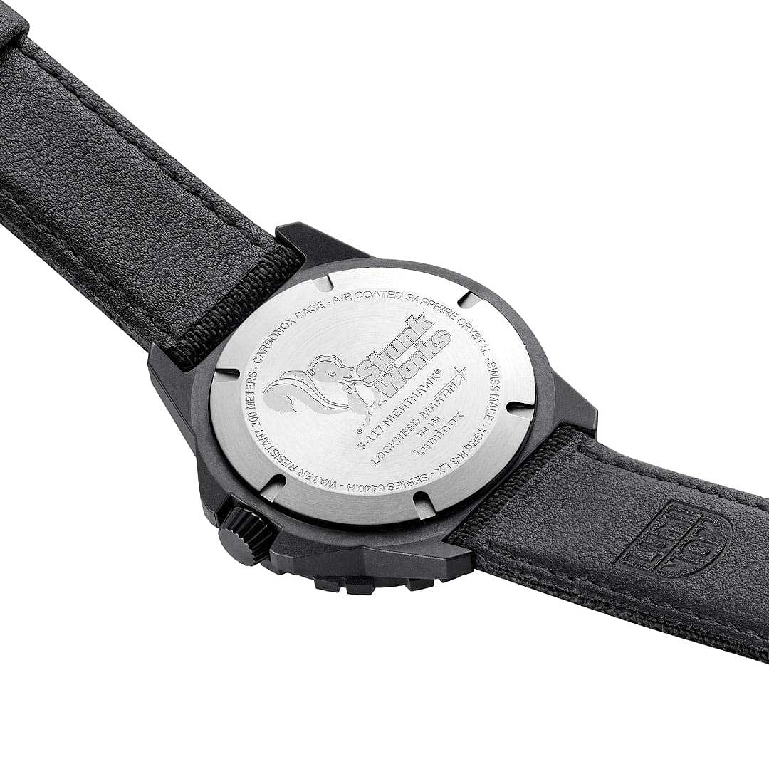 Luminox F-117 Nighthawk X Skunk Works XA.6442.H Herren Uhr • LLT Leuchttechnologie • Saphirglas