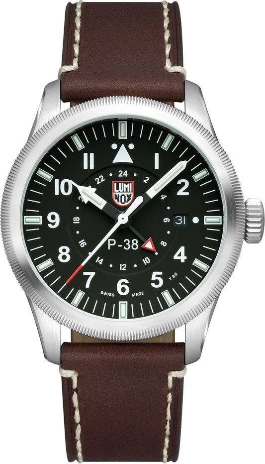 Luminox P-38 Lightning XA.9521 Herren Uhr • Saphirglas • GMT Funktion