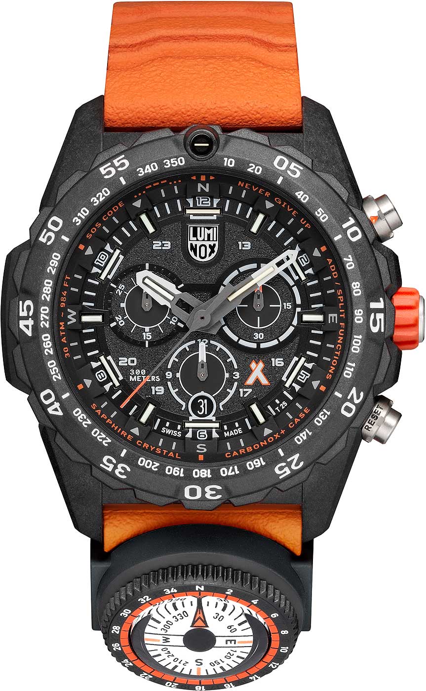 Luminox Bear Grylls Survival Master XB.3749 Herren Uhr • LLT-Leuchttechnologie • Robustes CARBONOX™+ Gehäuse