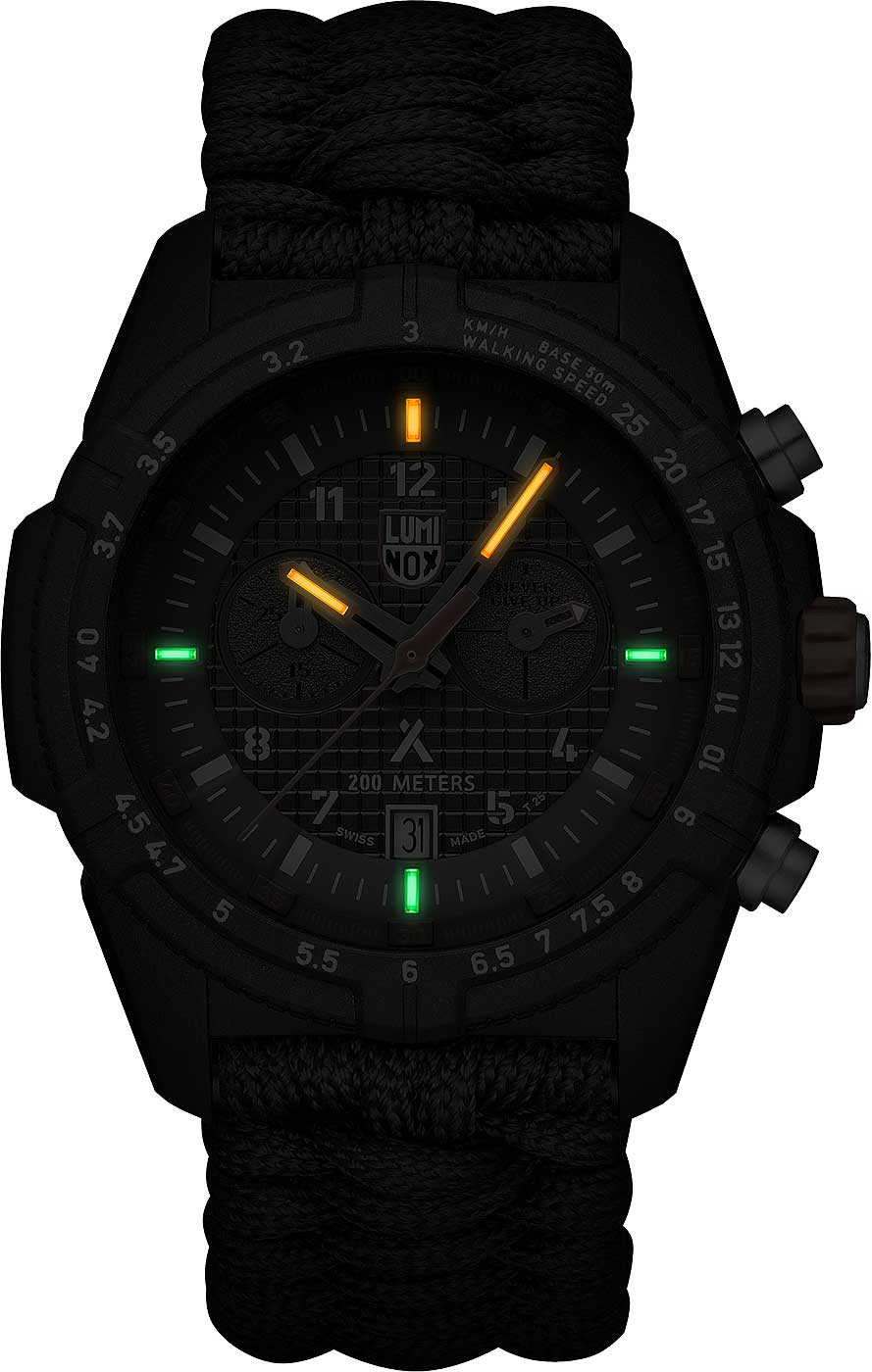 Luminox Bear Grylls Survival 3797.KM Herren Uhr • LLT-System • Carbonox