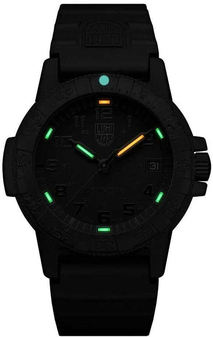 Luminox Leatherback SEA Turtle XS.0301.BO.L Uhr • LLT Leuchttechnologie • Robustes Resin-Gehäuse