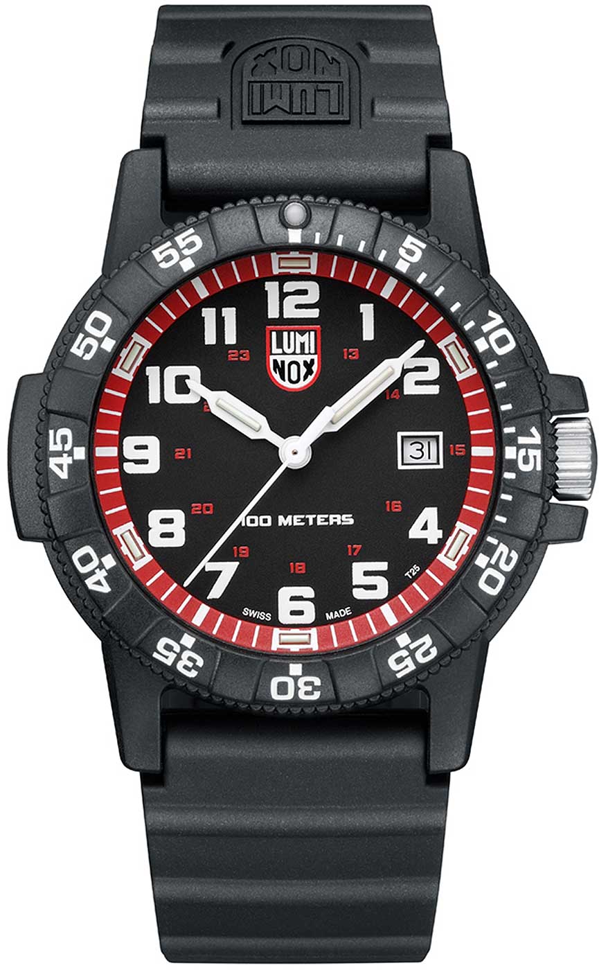 Luminox Leatherback Sea Turtle Giant XS.0335 Men's Watch • LLT Technology • Carbonox