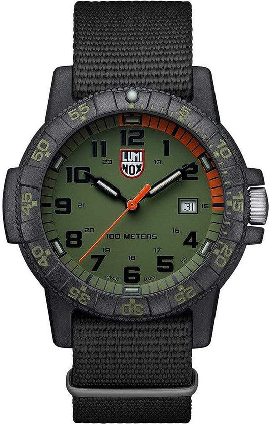 Luminox Leatherback Sea Turtle Giant XS.0337 Uhr • 25 Jahre Leucht-Technologie • Robustes CARBONOX™ Gehäuse