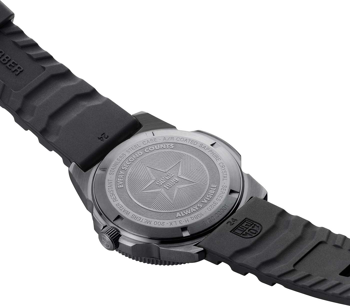 Luminox Pacific Diver XS.3121.BO.1 Uhr • LLT Leuchttechnologie • Robustes Carbonox