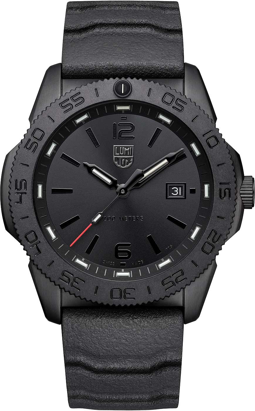 Luminox Pacific Diver XS.3121.BO.1 Uhr • LLT Leuchttechnologie • Robustes Carbonox