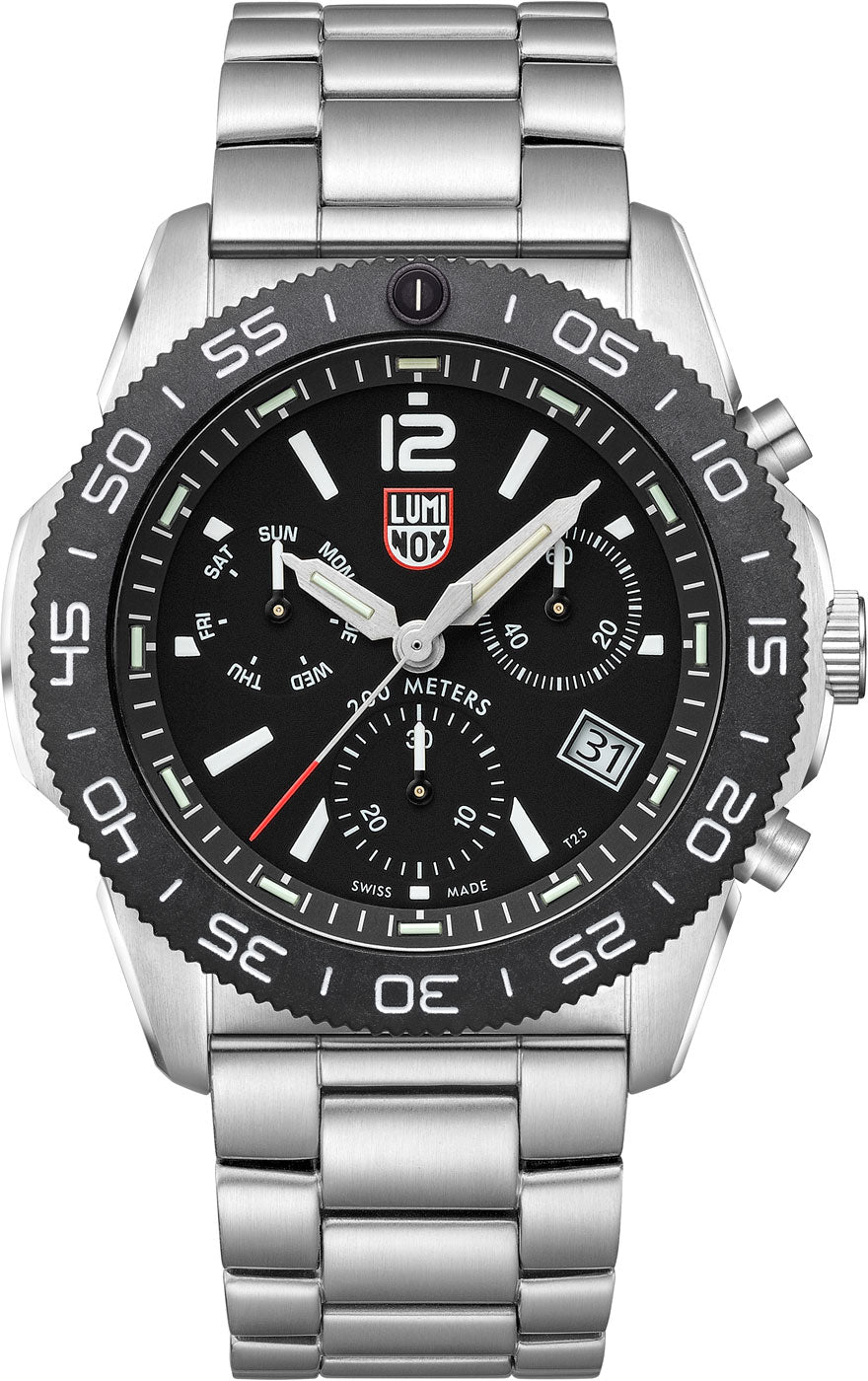 Luminox Pacific Diver Chronograph XS.3142 Herren Uhr • Schweizer Quarzwerk • LLT-Leuchttechnologie