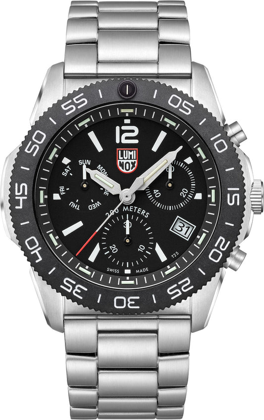 Luminox Pacific Diver Chronograph XS.3142 Herren Uhr • Schweizer Quarzwerk • LLT-Leuchttechnologie
