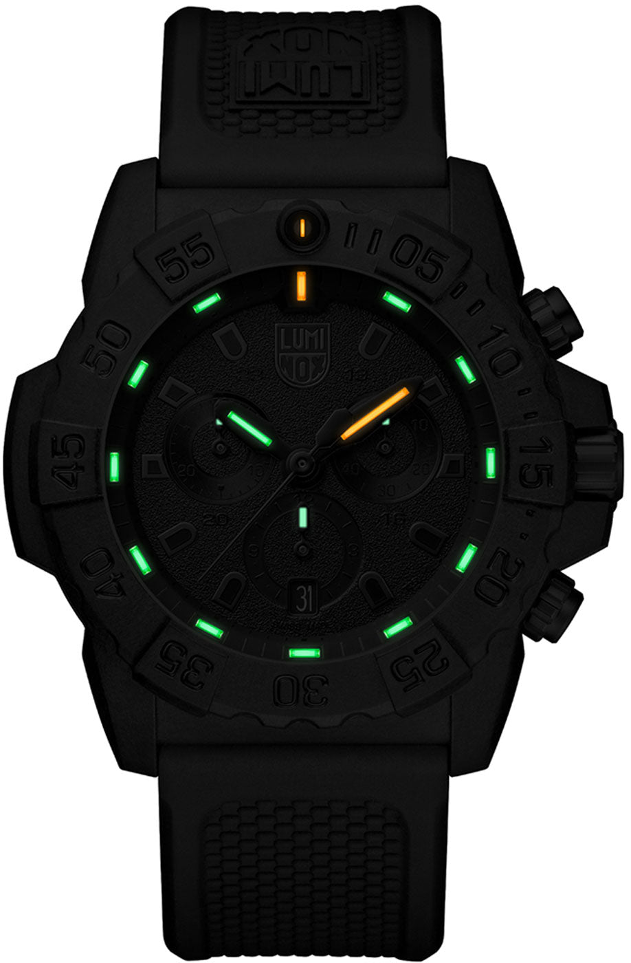 Luminox Navy SEAL Chronograph XS.3581.BO Herren Uhr • Schweizer Quarzwerk • LLT Leuchttechnologie