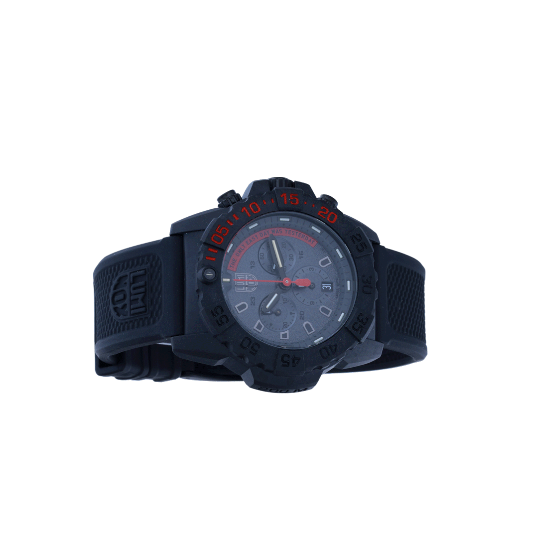 Luminox Original Navy SEAL 3001.F Herren Uhr • Luminox Light Technology • Robustes CARBONOX™ Gehäuse