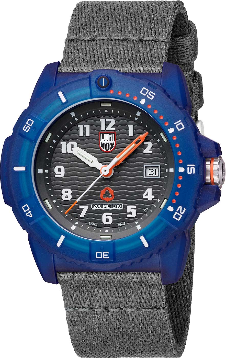 Luminox #tide ECO XS.8902.ECO Herren Uhr • Luminox Light Technology • Aus recyceltem Ozean-Material
