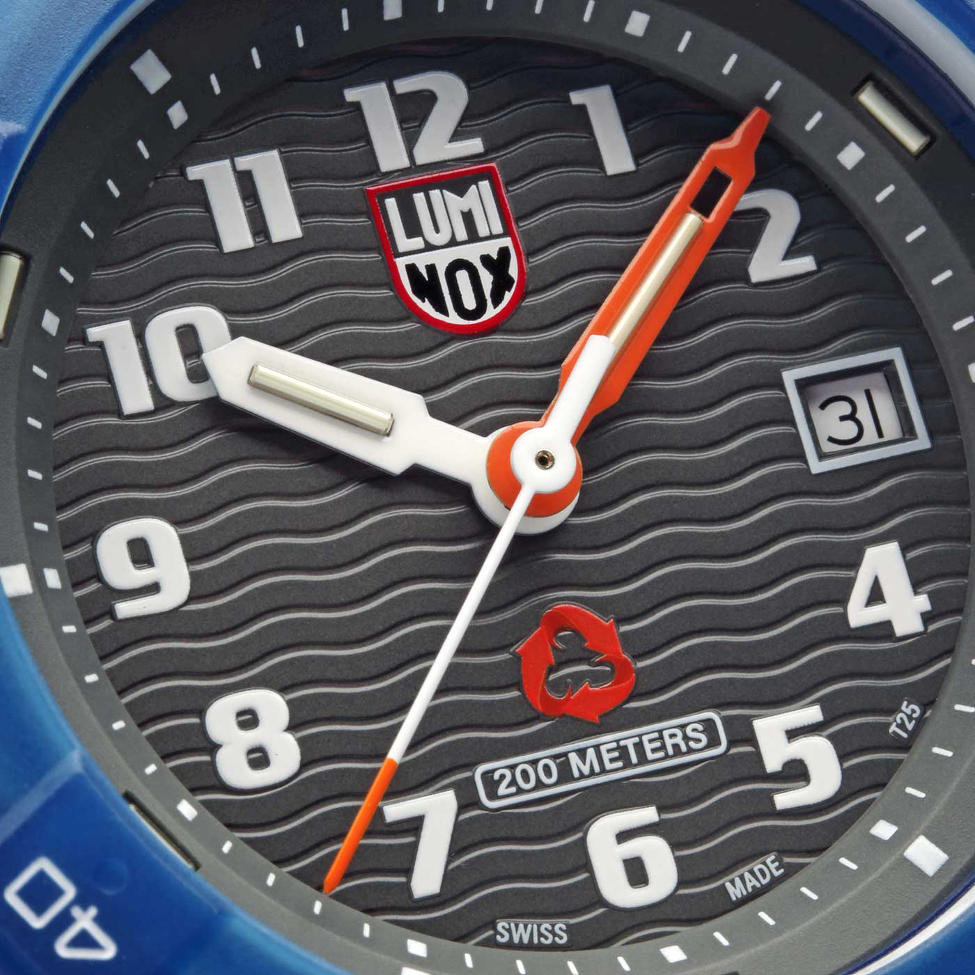 Luminox #tide ECO XS.8902.ECO Herren Uhr • Luminox Light Technology • Aus recyceltem Ozean-Material