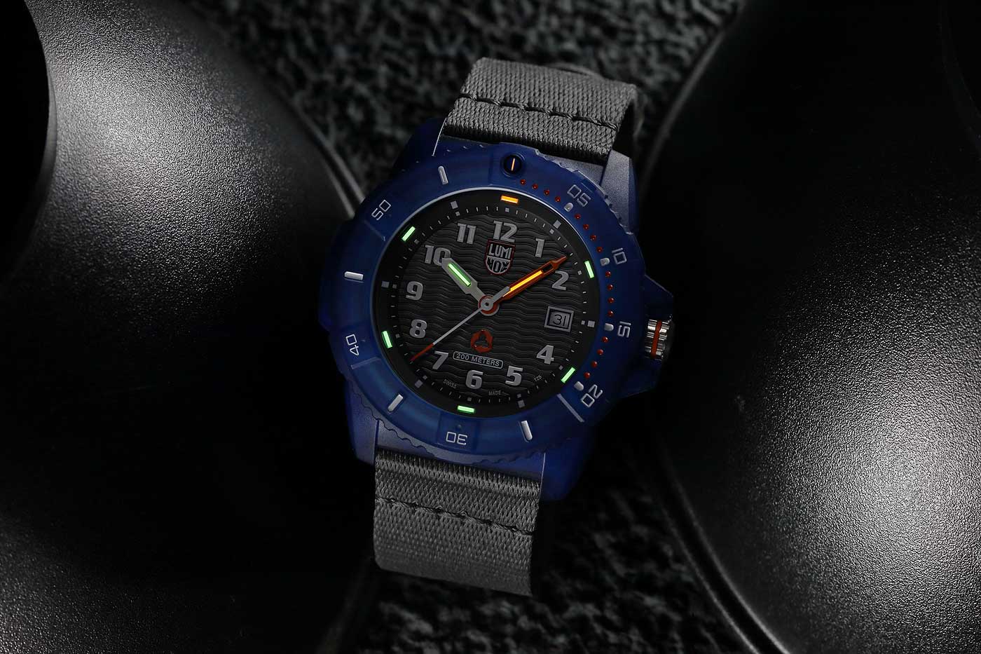 Luminox #tide ECO XS.8902.ECO Herren Uhr • Luminox Light Technology • Aus recyceltem Ozean-Material