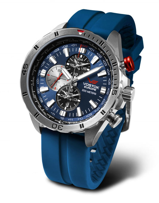 Vostok Europe Almaz YM26-320A652SB Herrenuhr • K1 Sicherheitsglas • 20 ATM