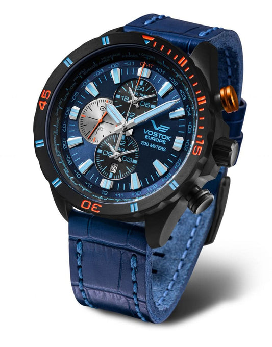 Vostok Europe Almaz YM26-320C654L Herrenuhr • K1 Sicherheitsglas • 20 ATM Wasserdicht