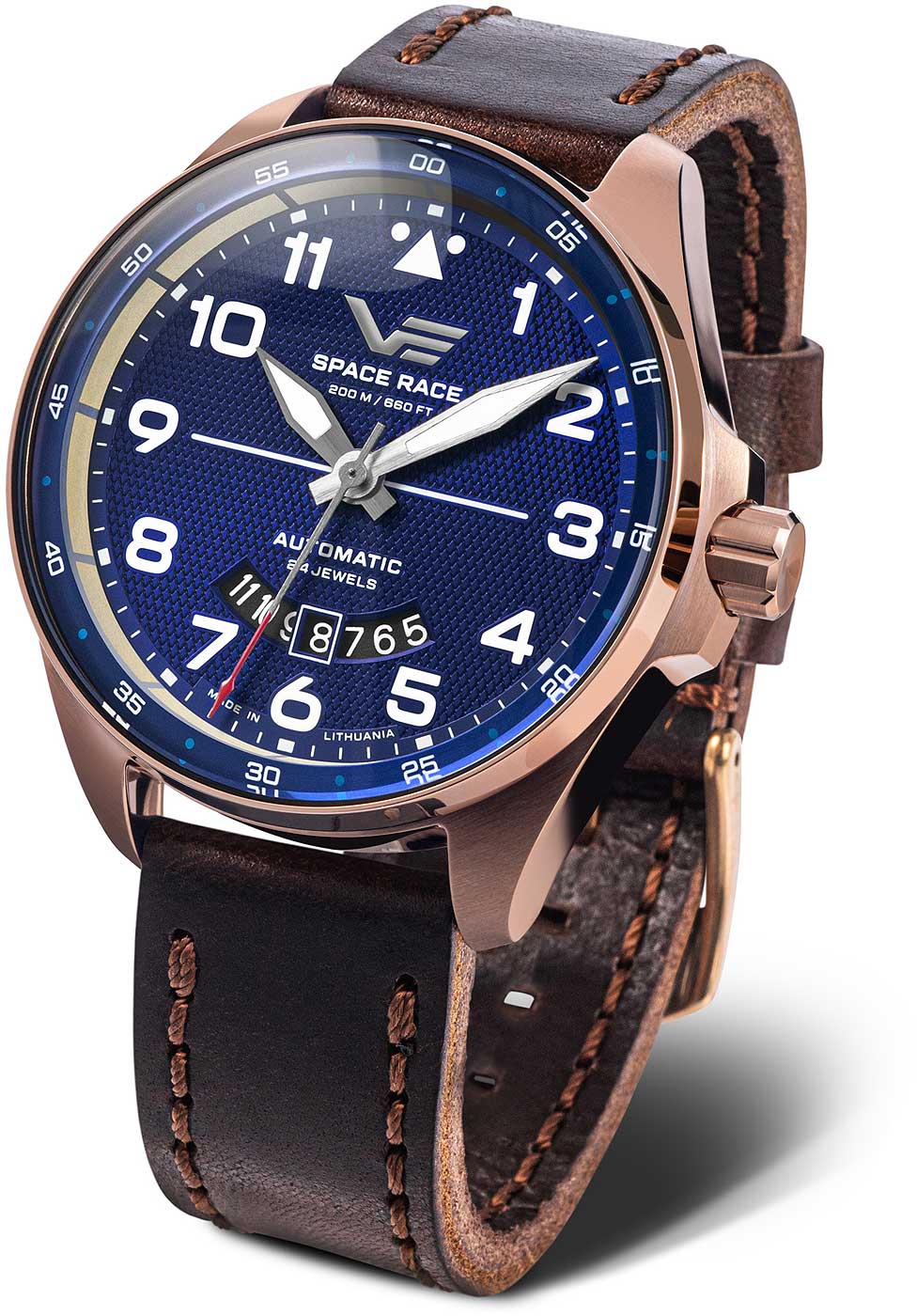 Vostok Europe Space Race YN55-325B746 Herrenuhr • K1 Sicherheitsglas • 20 ATM