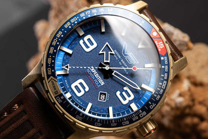 Vostok Europe Expedition YN55-597B730 Men's Watch • K1 Safety Glass • Pulsometer