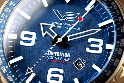 Vostok Europe Expedition YN55-597B730 Men's Watch • K1 Safety Glass • Pulsometer