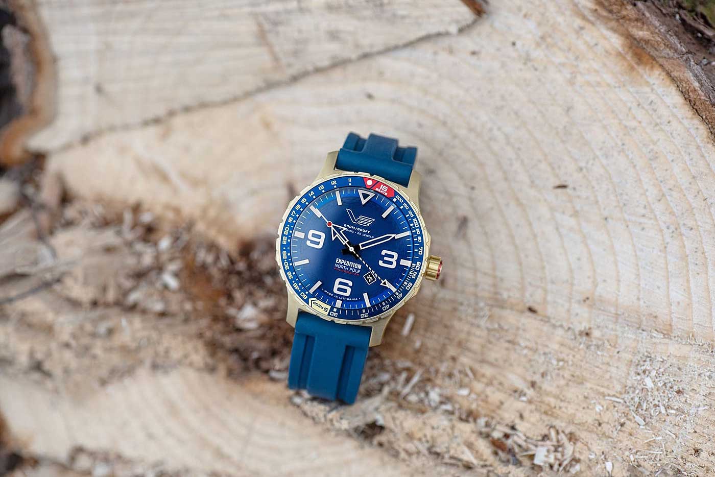 Vostok Europe Expedition YN55-597B730 Men's Watch • K1 Safety Glass • Pulsometer